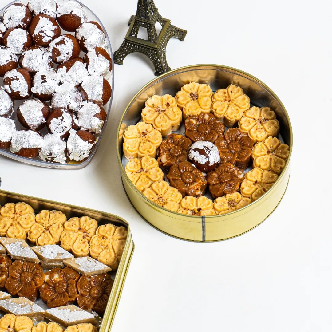 Delight in Barfi Bliss: Kaju Katli, Badam Pak & Gulab Jamun