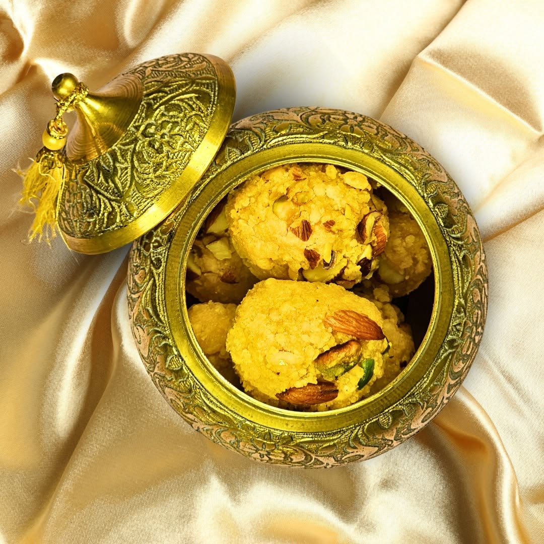 Royal Brass Laddu Gift