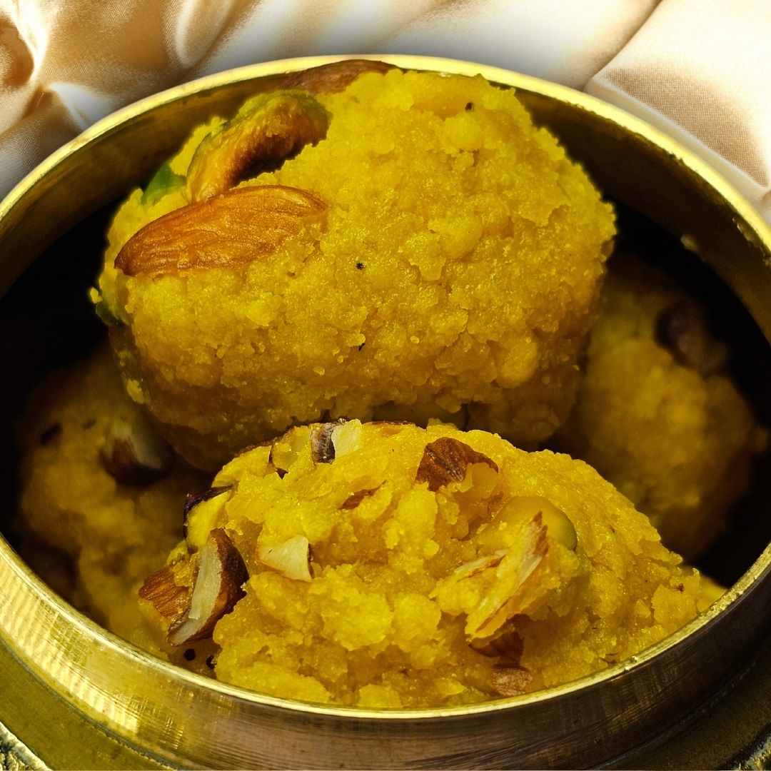 Royal Brass Laddu Gift