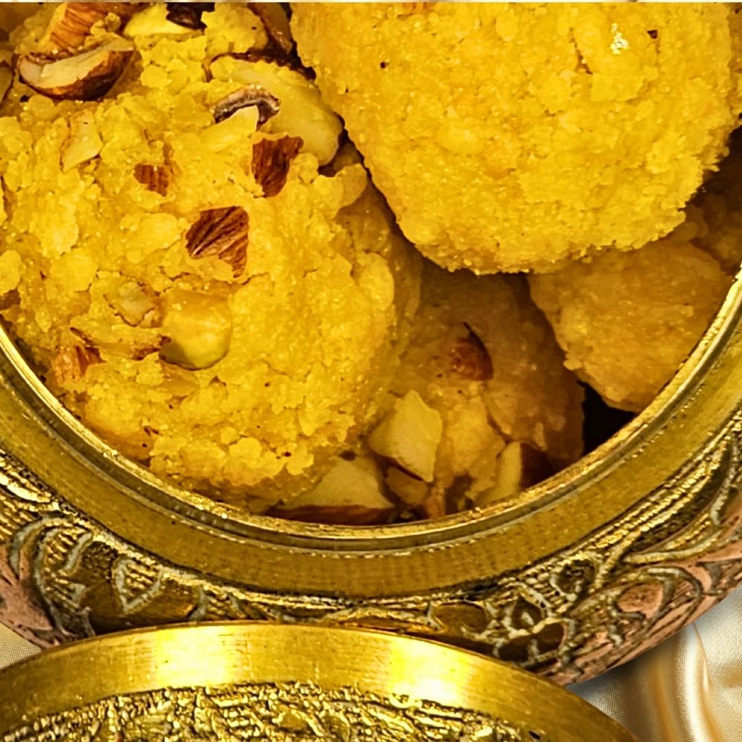 Royal Brass Laddu Gift