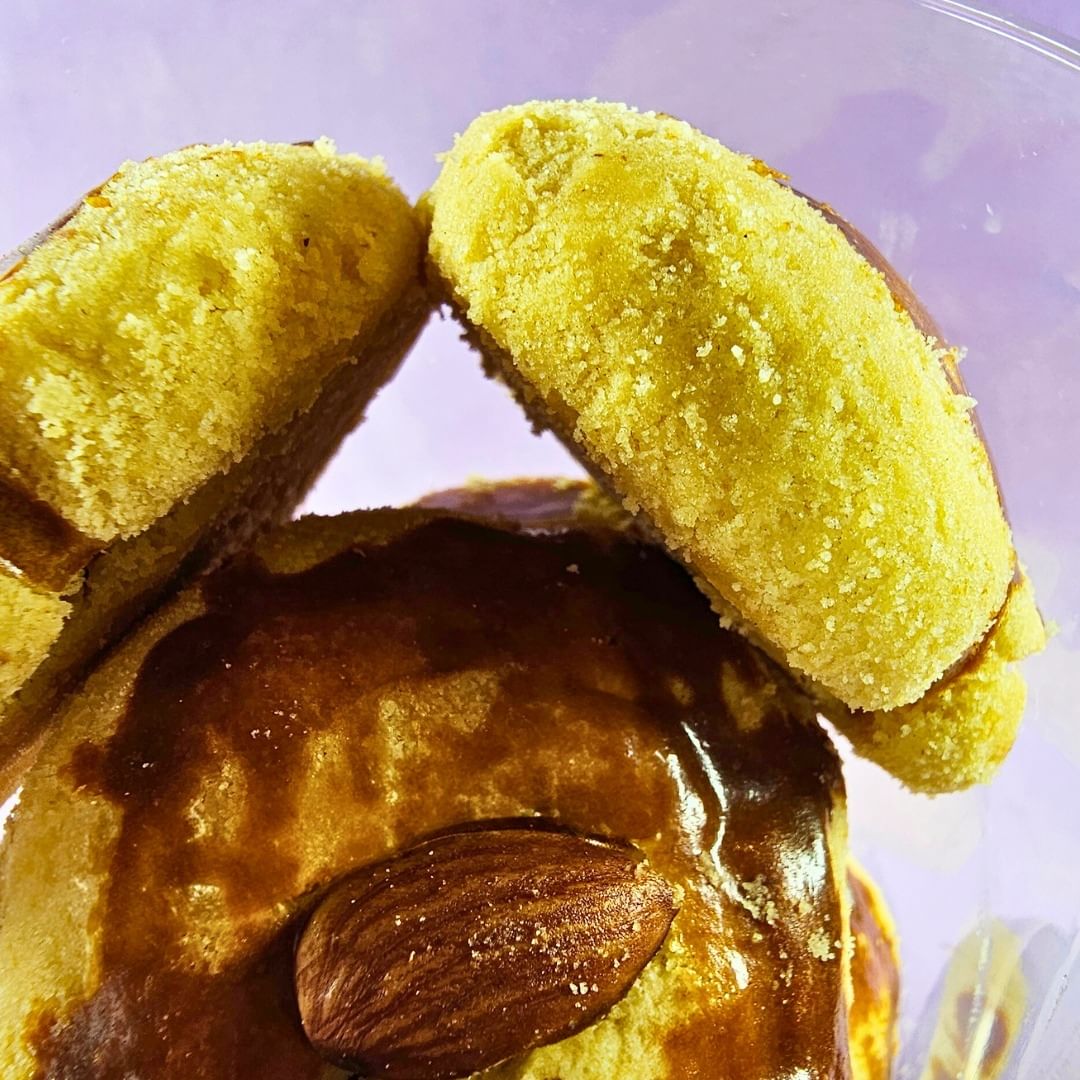 Nankhatai Biscuits in Glass Jar